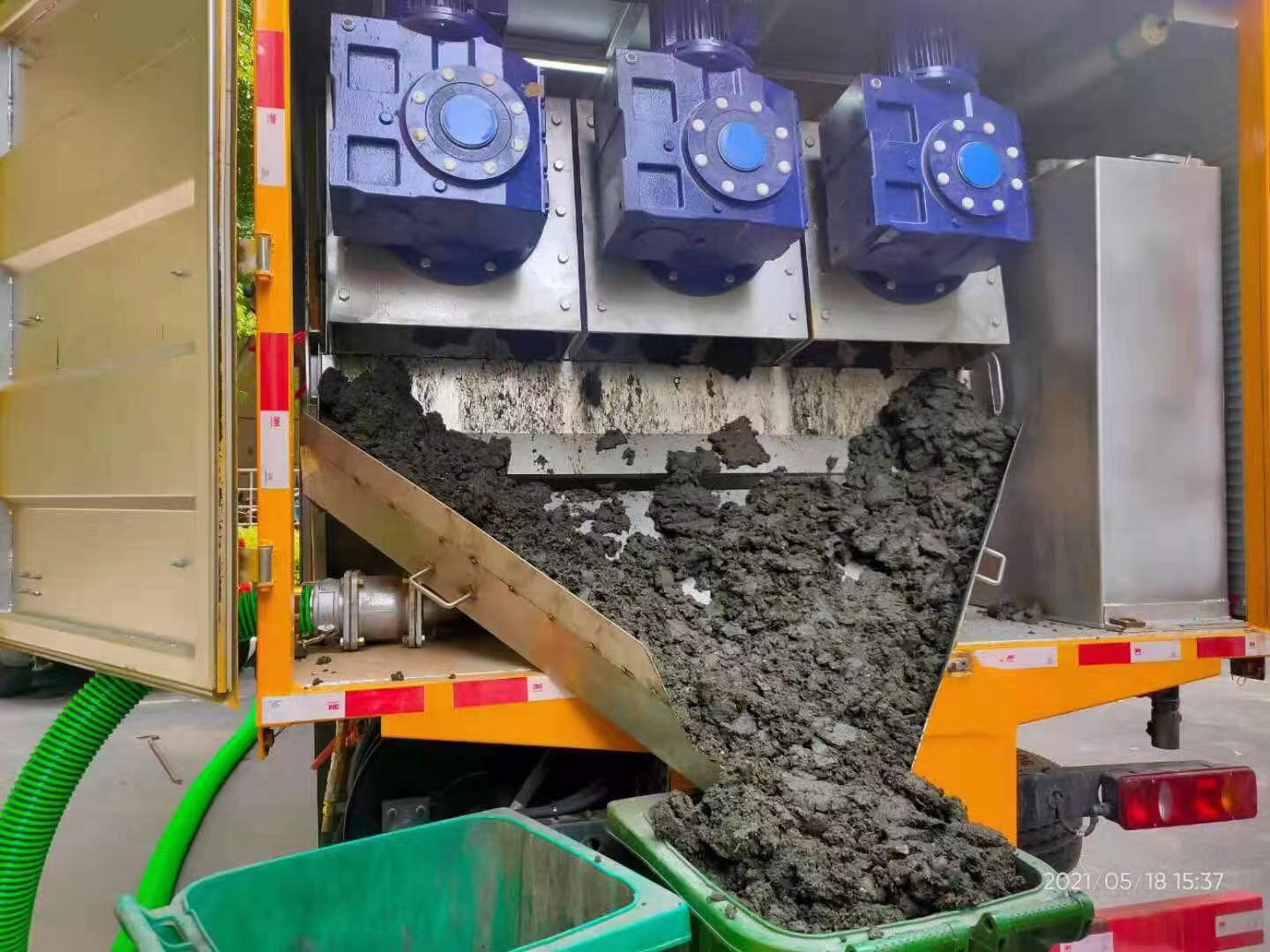 七星化粪池清掏城市维护站-泥浆净化干湿分离处理